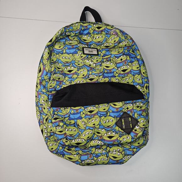 Vans Handbags - Vans Toy Story Backpack Bookbag Aliens Hidden Buzz Lightyear Disney Pixar